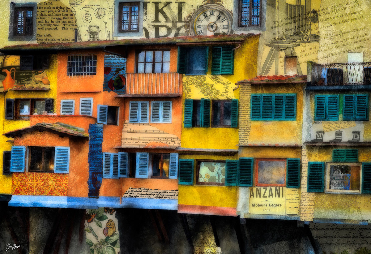 The Ponte Vecchio by Gina Startup