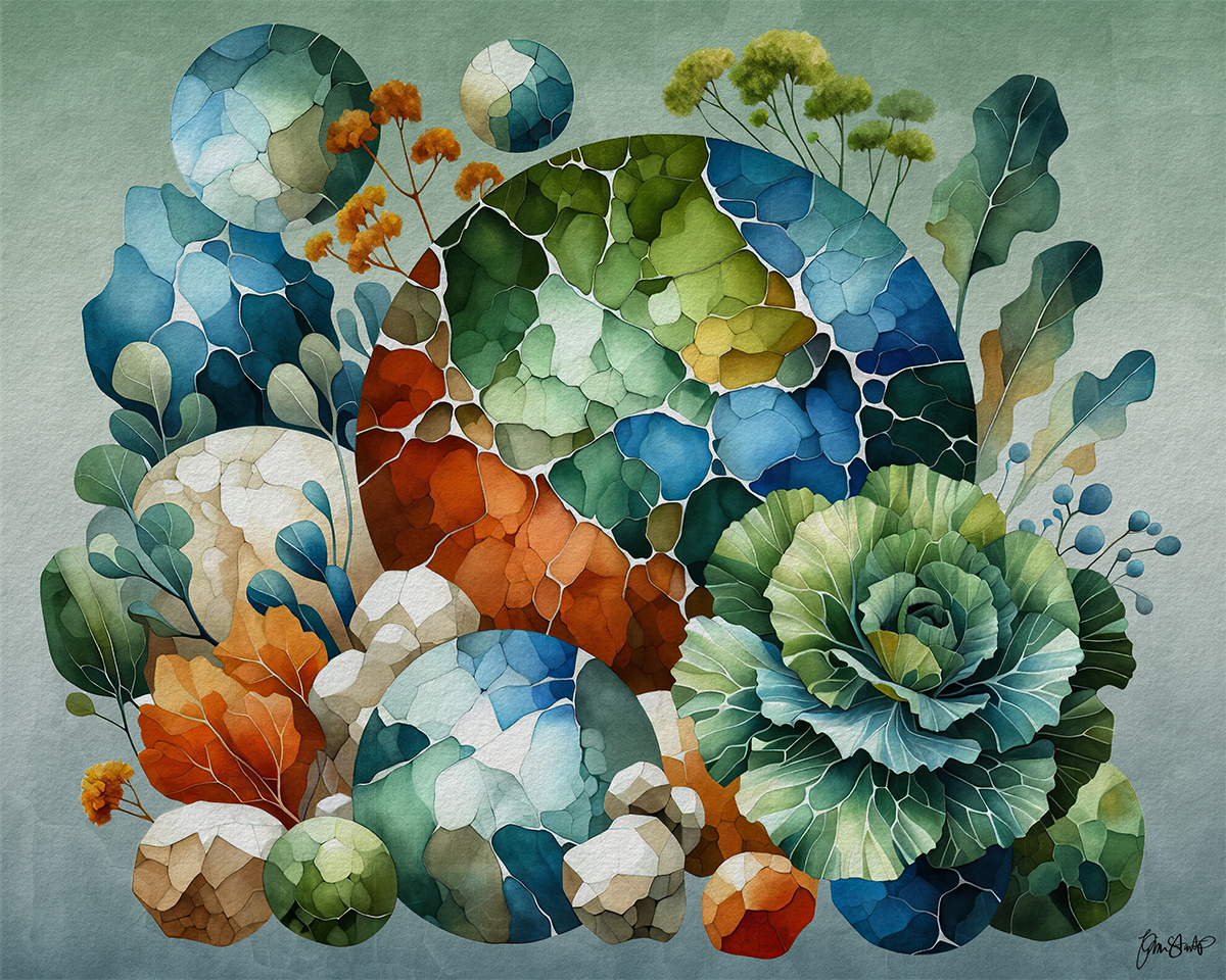 Geometry of Leaves by Gina Startup 