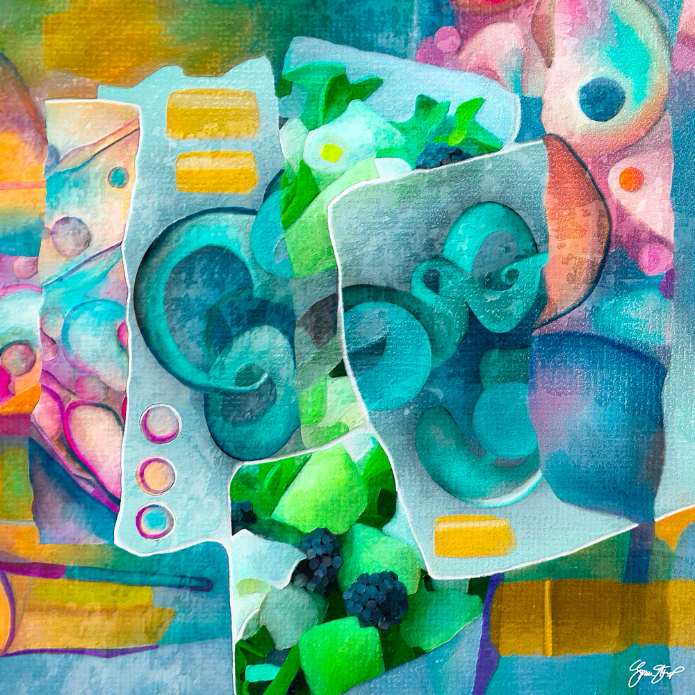 Blueberries and Melons