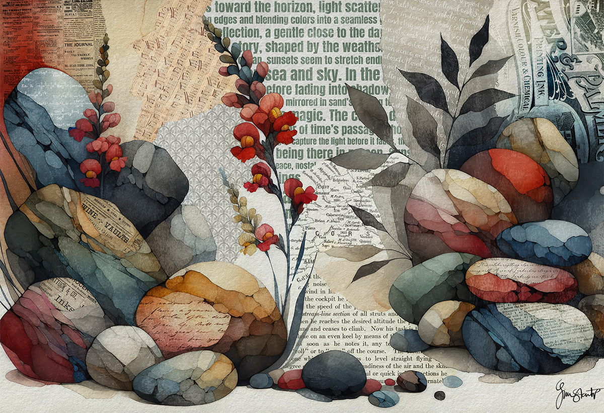 Snapdragon Rock Gardens by Gina Startup 