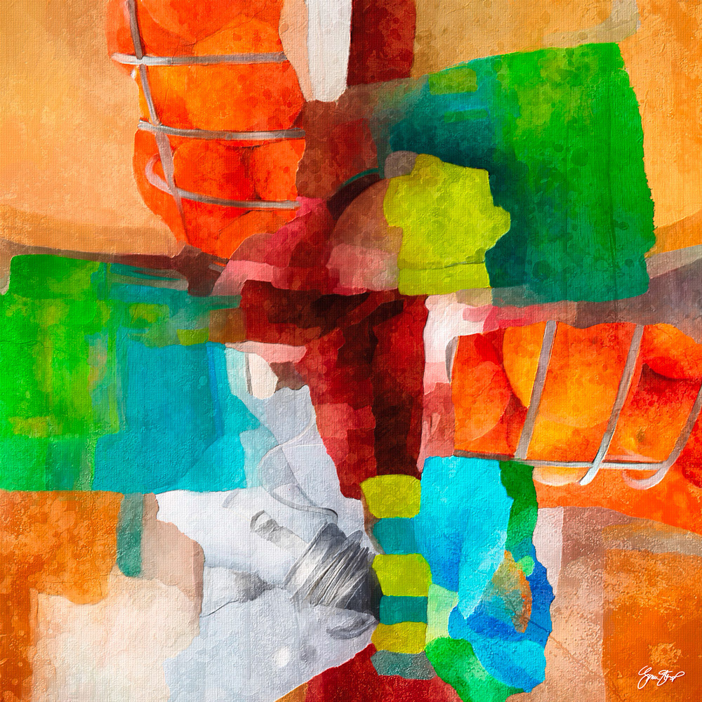 Abstract art by Gina Startup