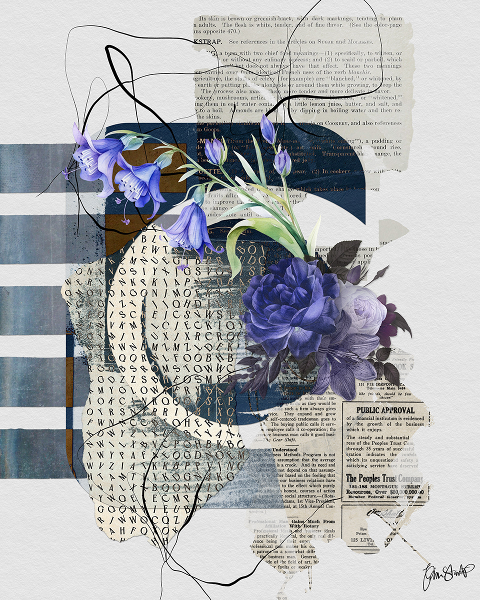 In Ice Blue by Gina Startup 