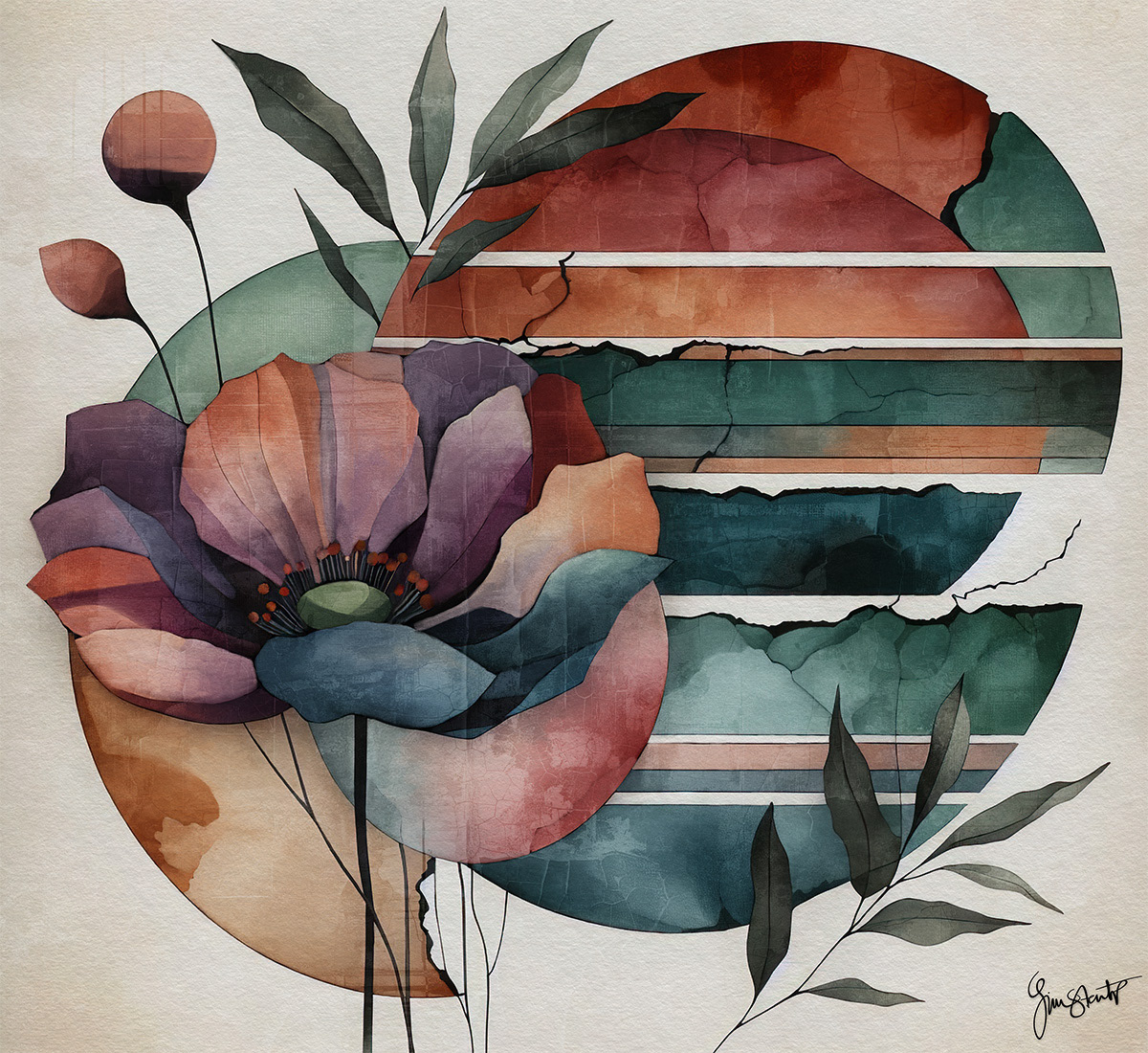Fainting Lily by Gina Startup