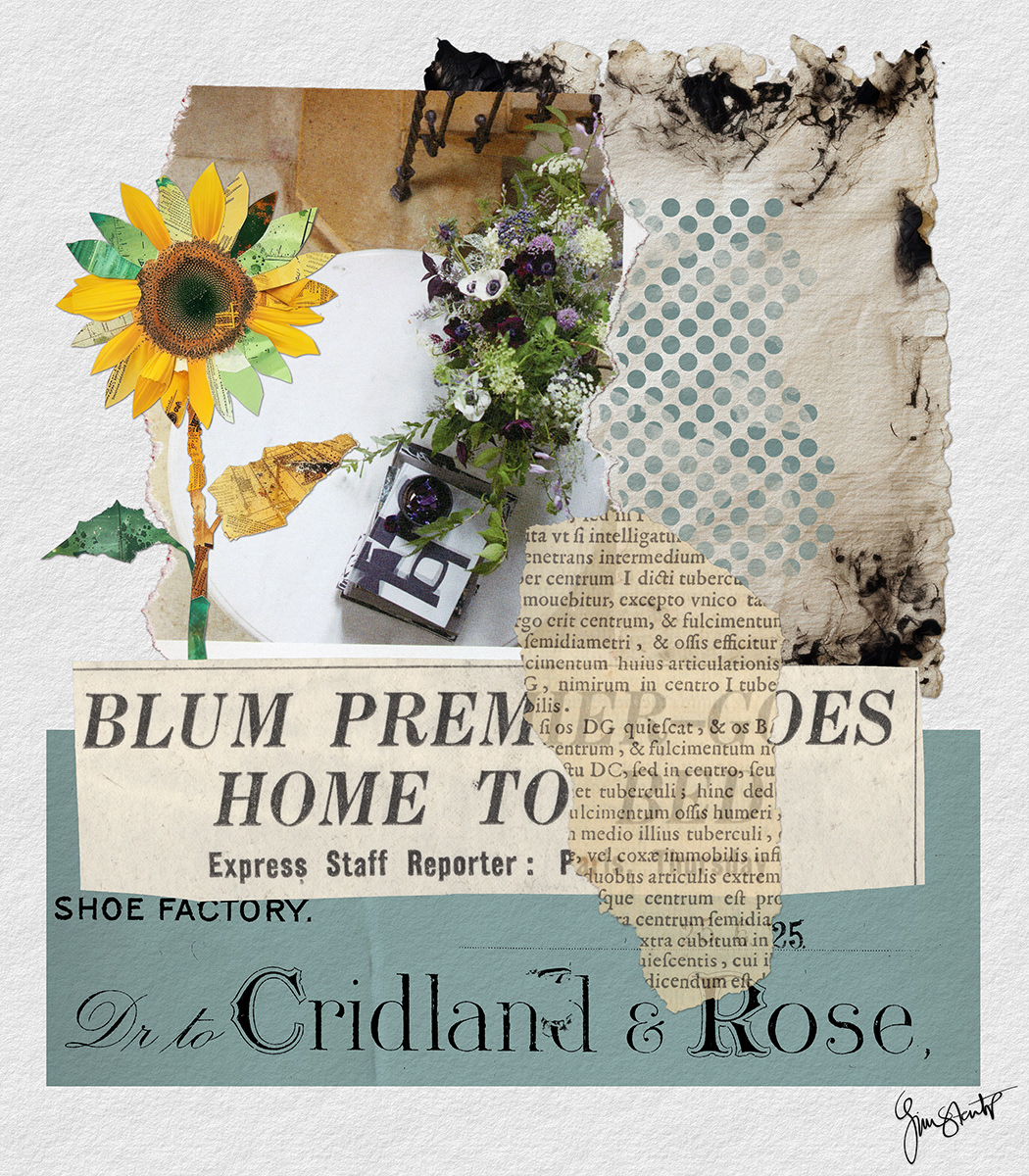 Paper Sunflower by Gina Startup 