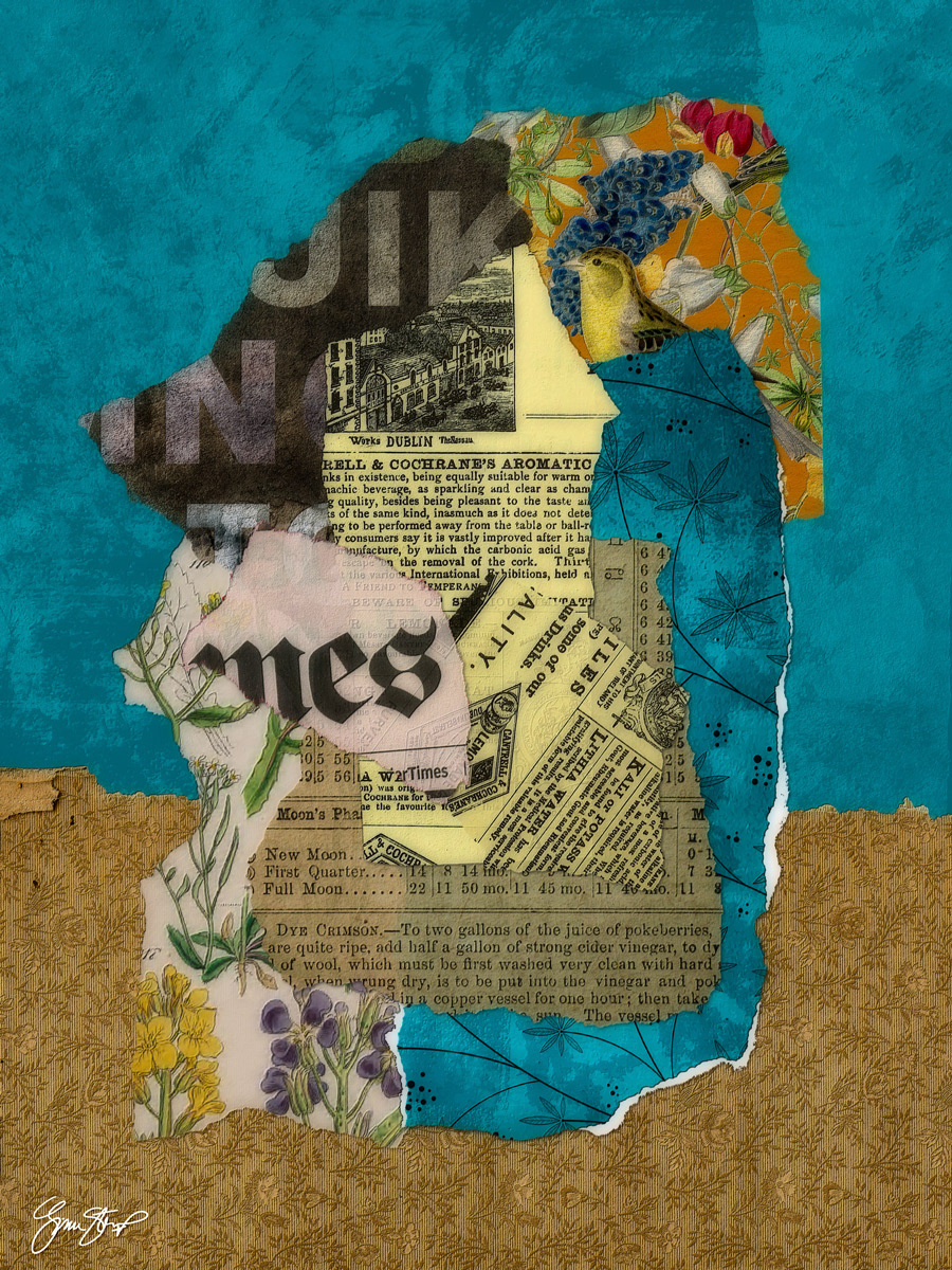 Times on Teal by Gina Startup 