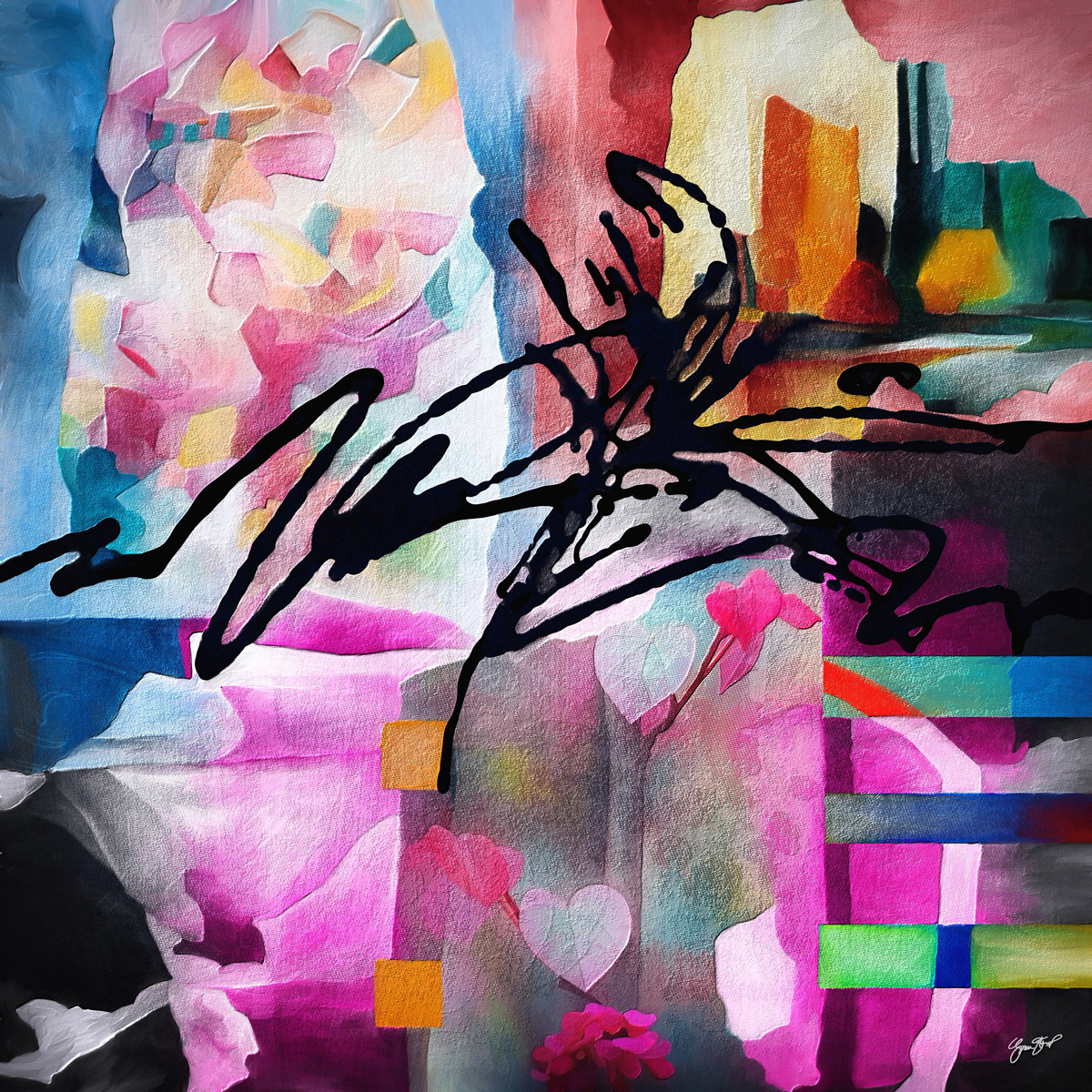Abstract art by Gina Startup