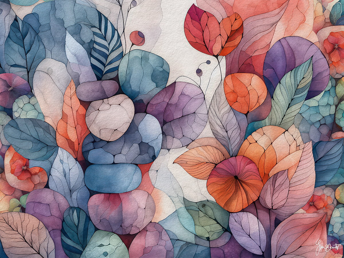A Study in Bloom and Memory by Gina Startup 