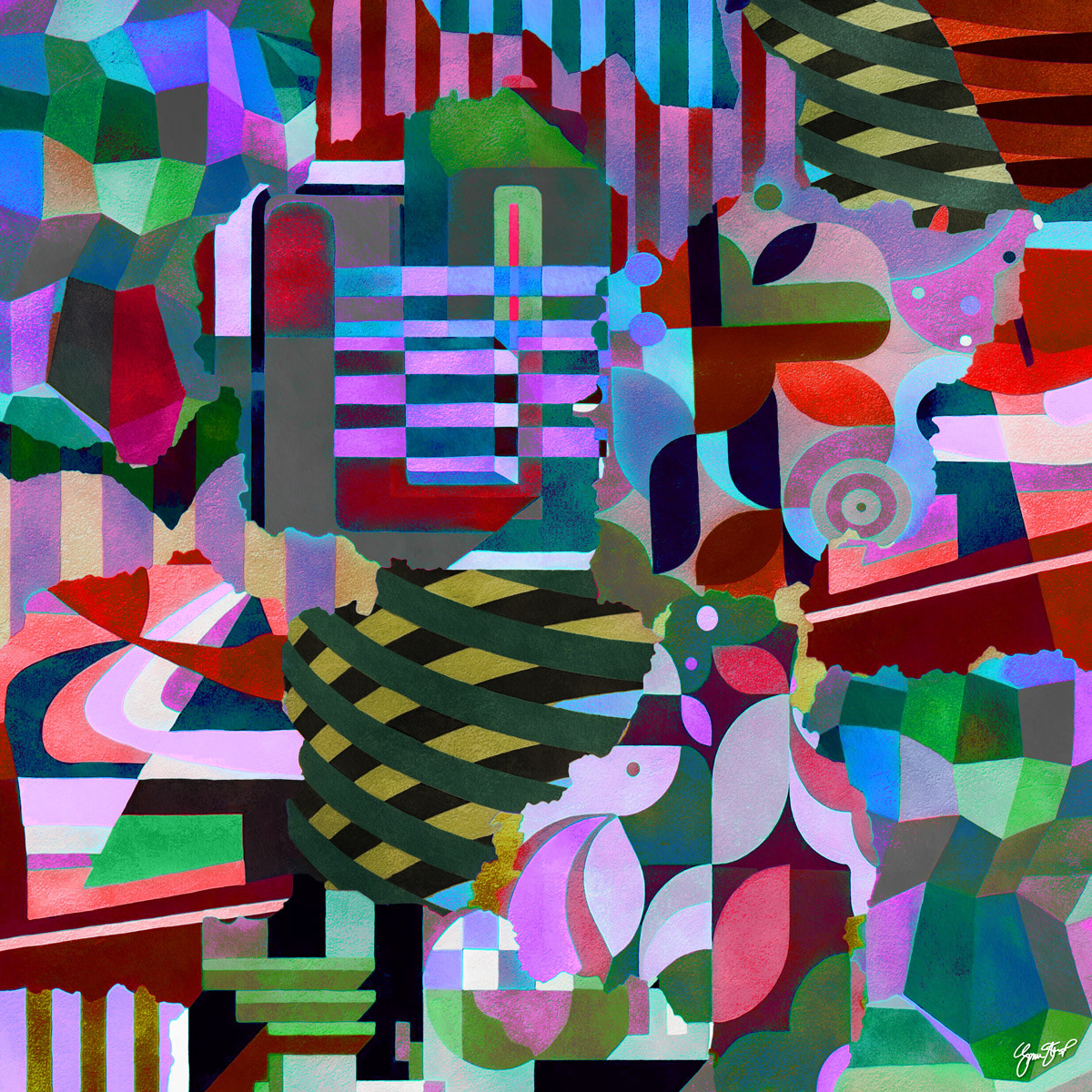 Difference in Abstract by Gina Startup