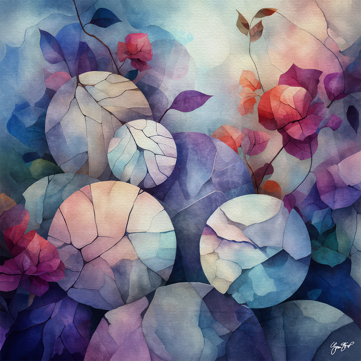 Canvas in light by Gina Startup