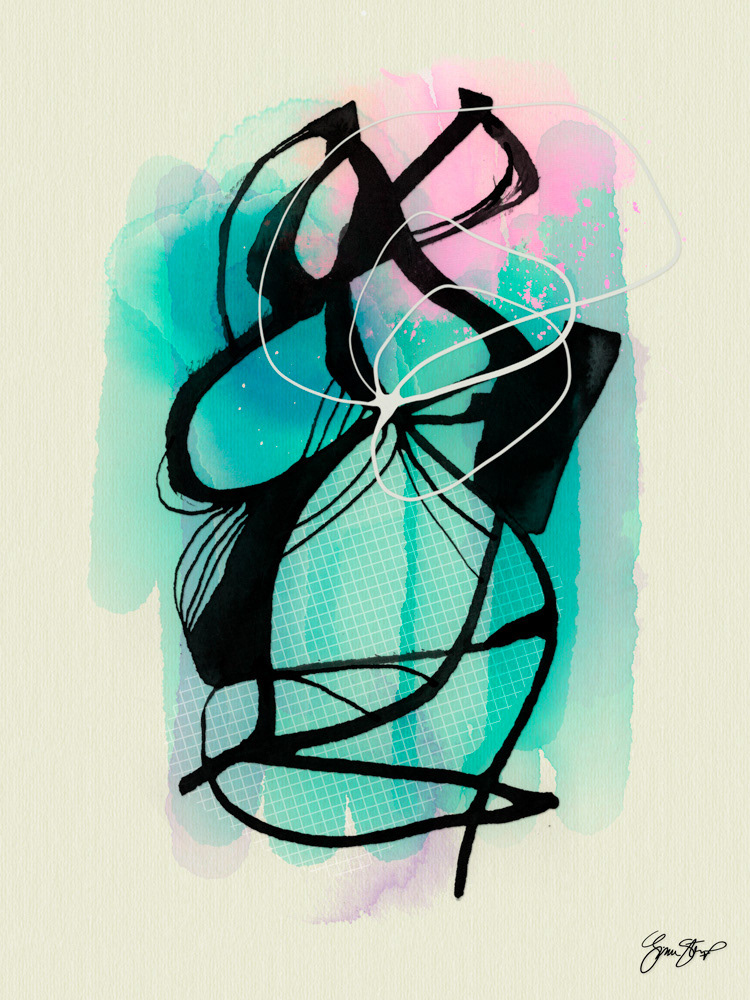 Abstract art by Gina Startup