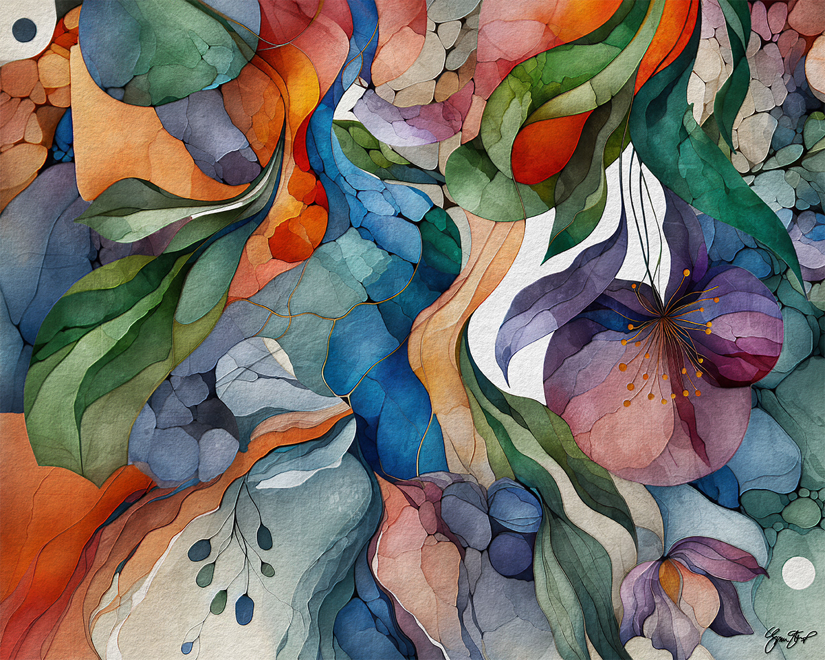 Sapphire Flood by Gina Startup 