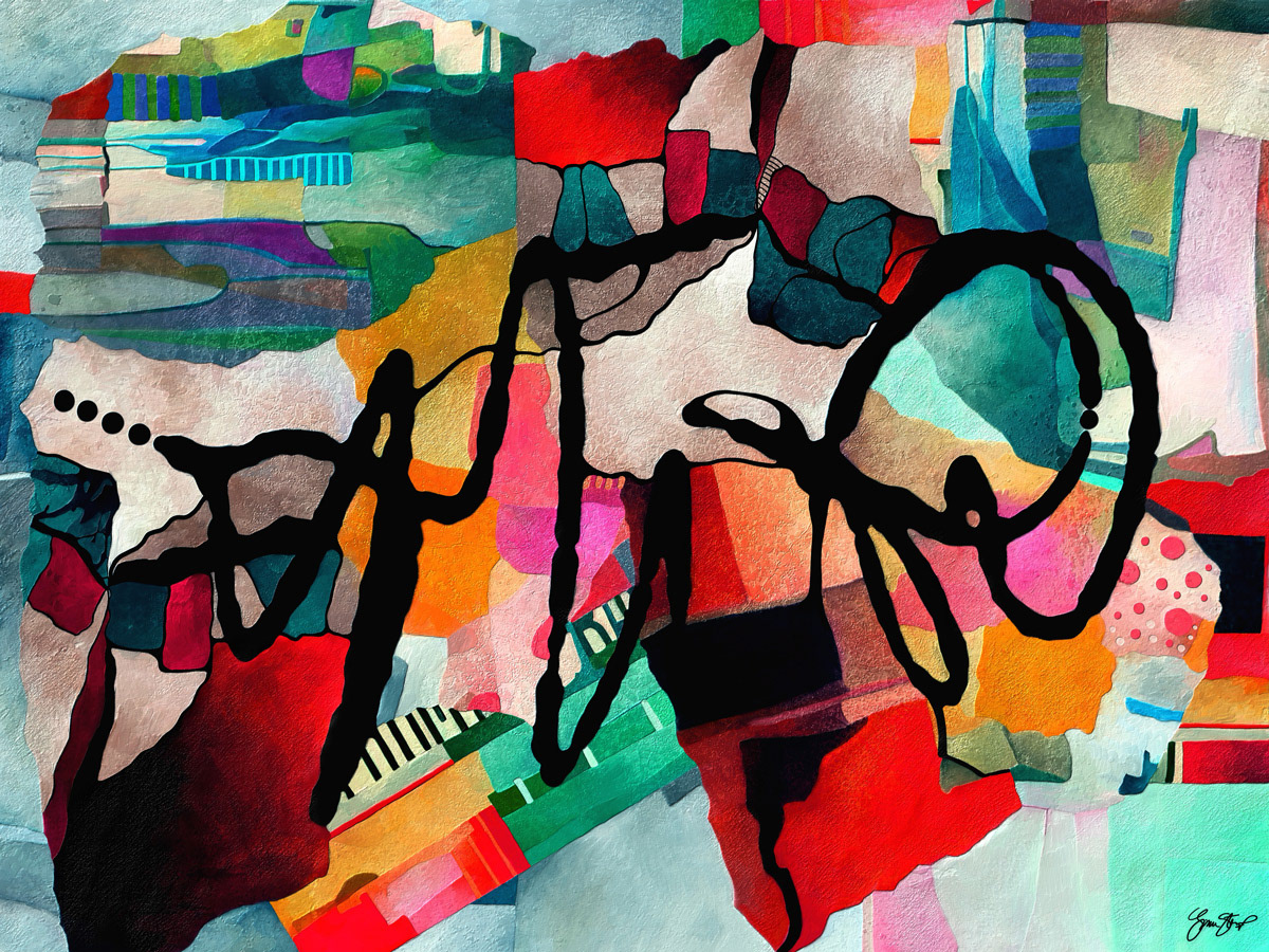 Abstract Art by Gina Startup