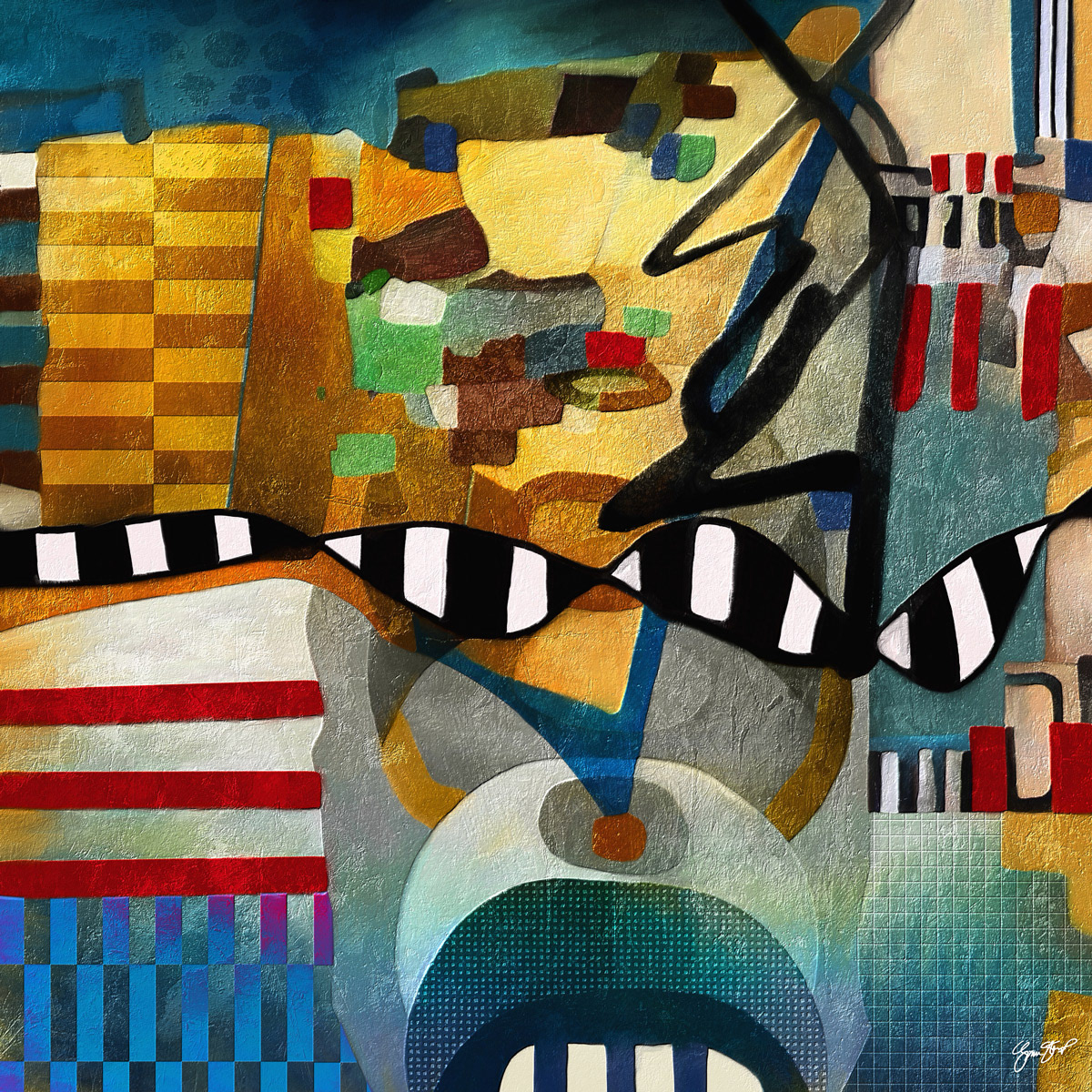 Abstract art by Gina Startup