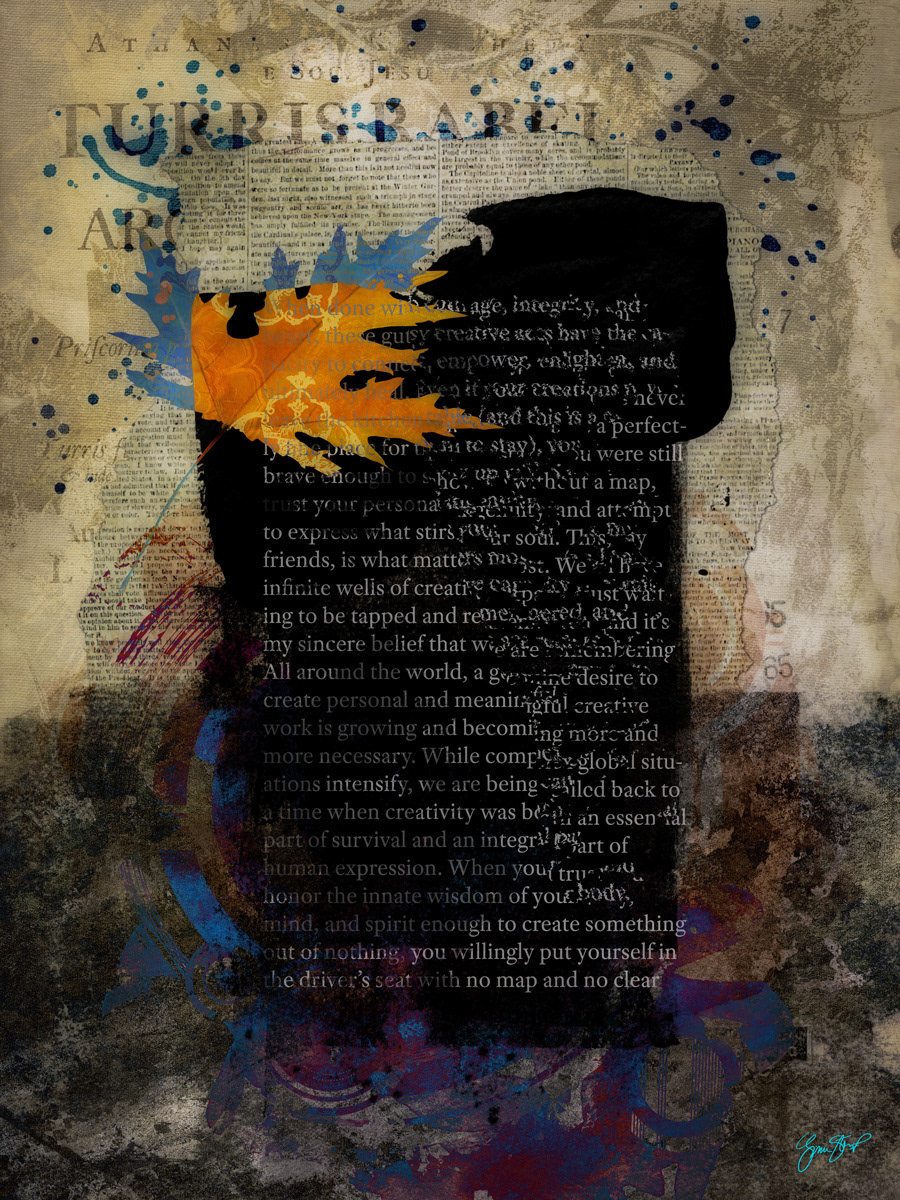 Infinite Wells Of Creativity. by Gina Startup 