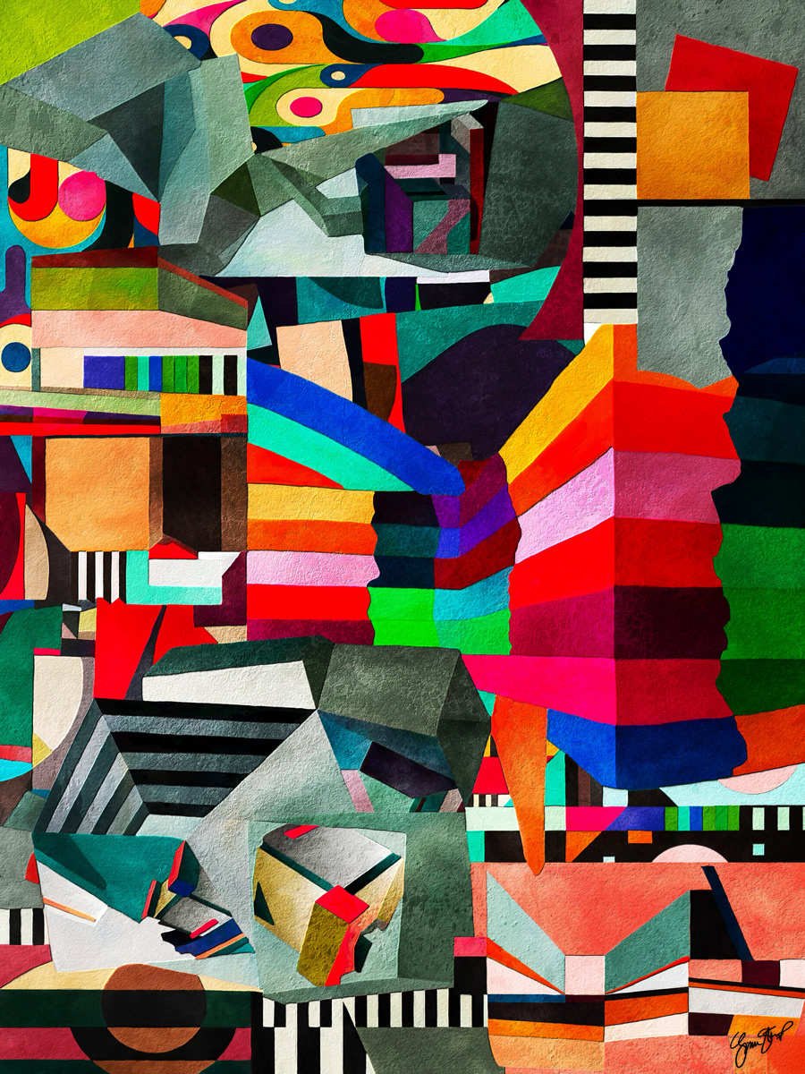 White Machine Makes Colors by Gina Startup