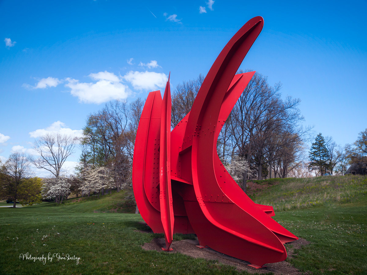 Storm King Red Sculpture by Gina Startup 