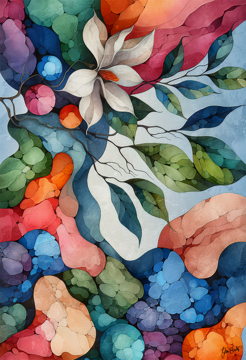 Where Geometry Blooms by Gina Startup 