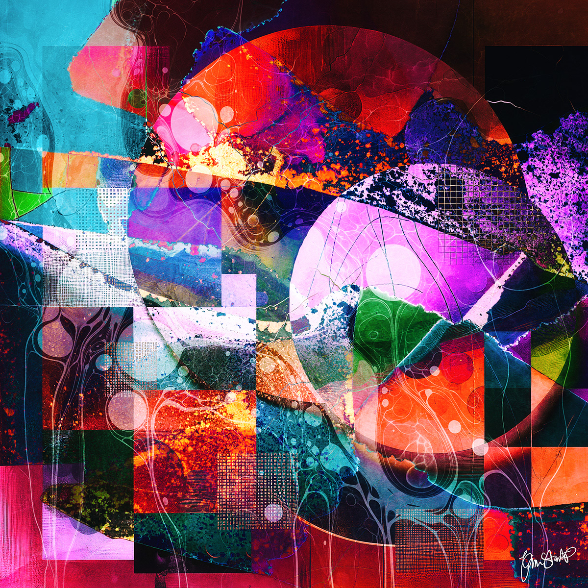 Frosted Waves by Gina Startup 