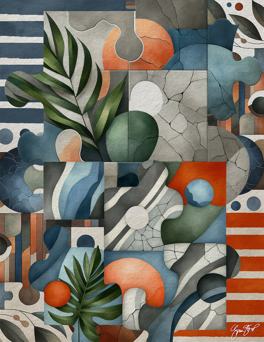 In Painting a Tale is Told by Gina Startup 