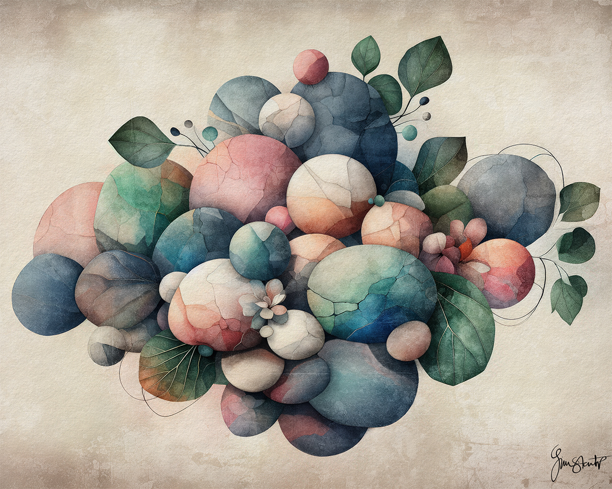 Floating in the Void by Gina Startup 