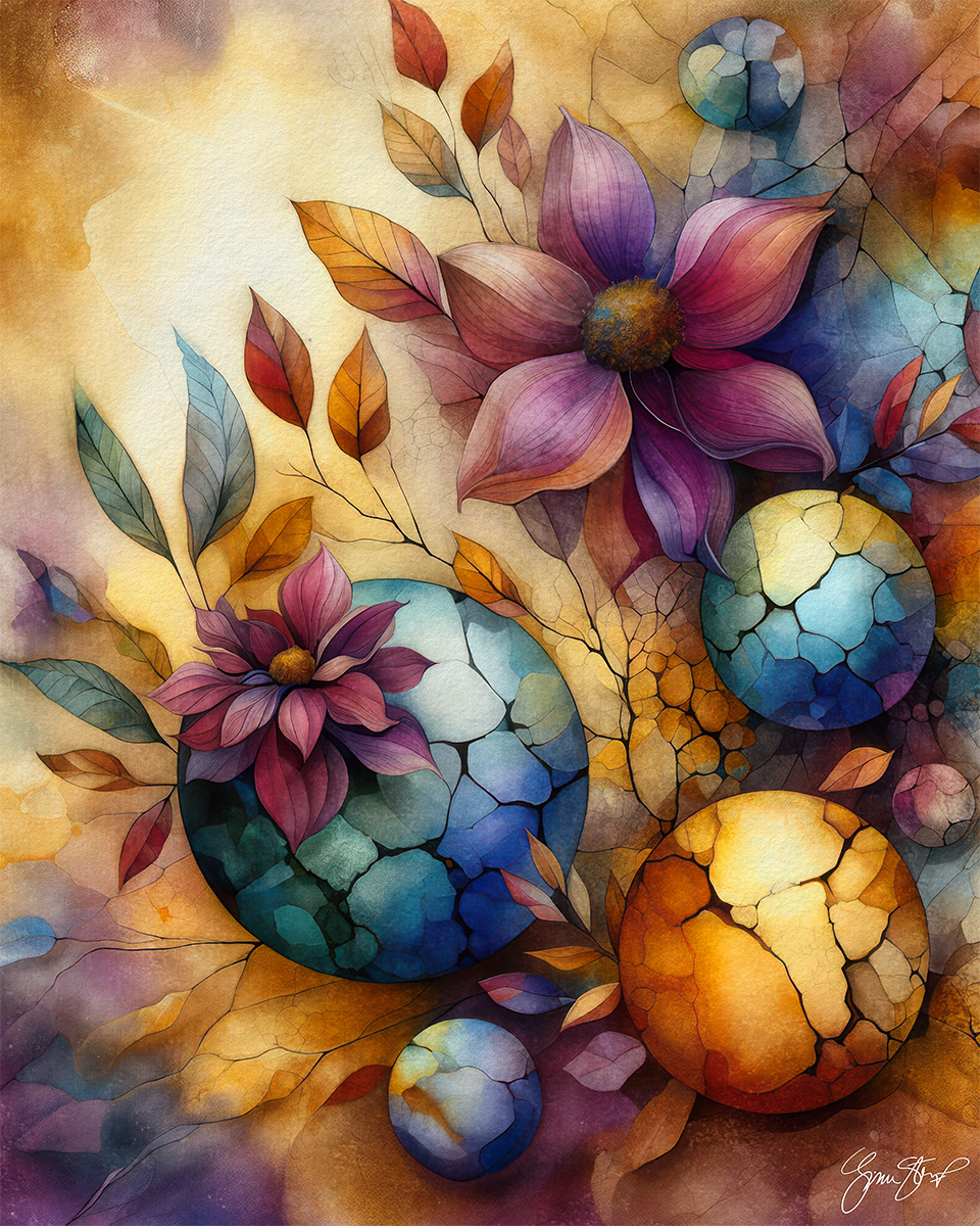 Bathed in Yellow by Gina Startup 