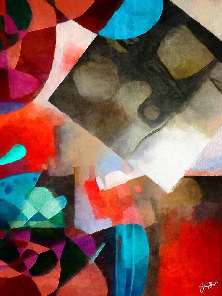 Abstract art by Gina Startup