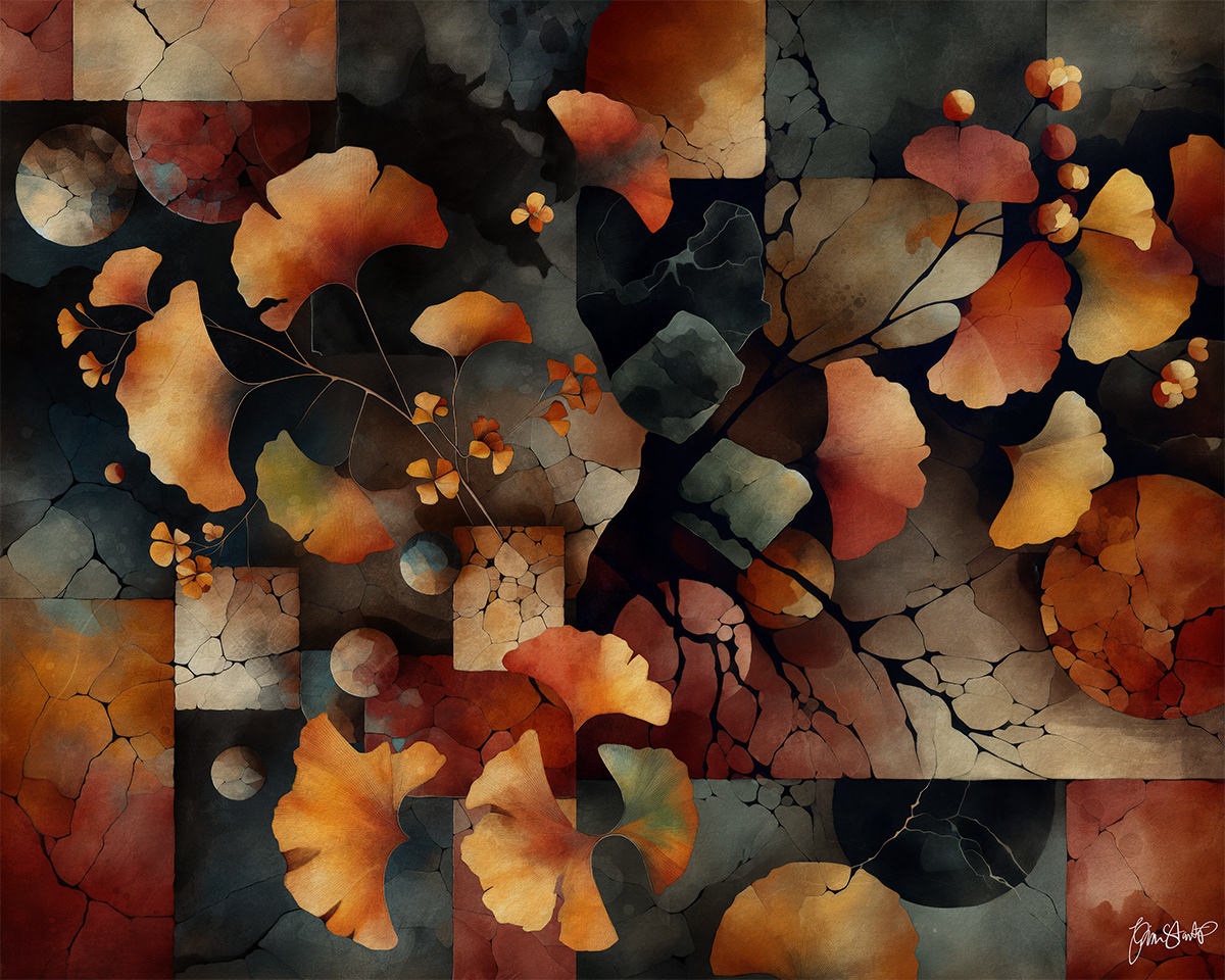 Autumn Squared by Gina Startup 