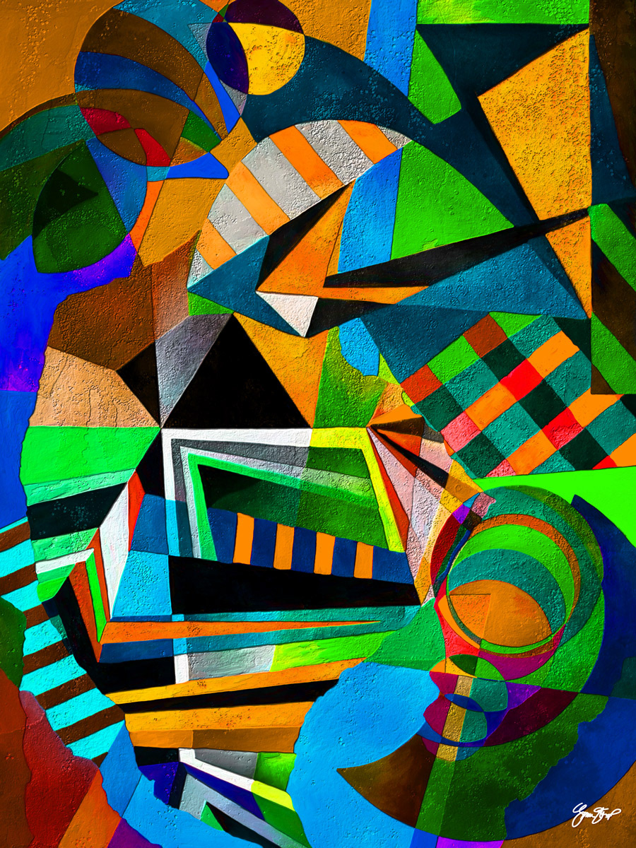 Stacked Colors by Gina Startup
