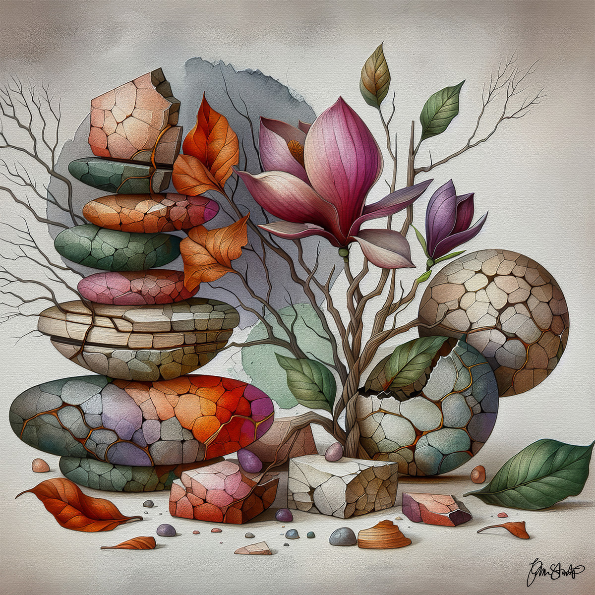 Last Rose's Embrace by Gina Startup