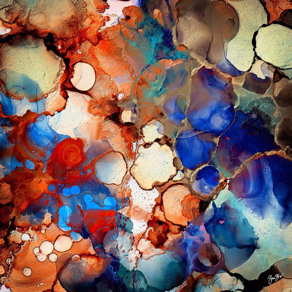 Color Cells 2 by Gina Startup