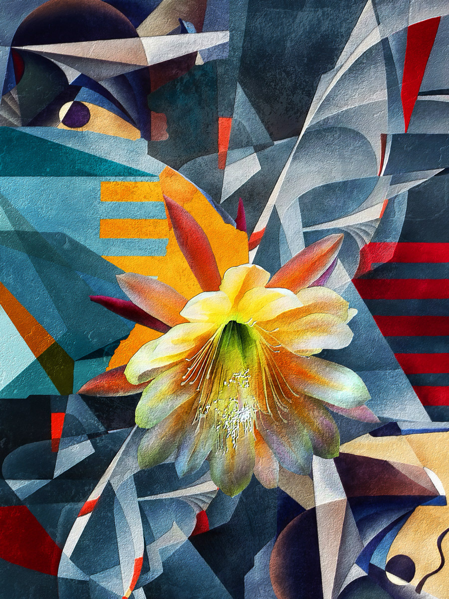 Sunlight Through Broken Glass by Gina Startup