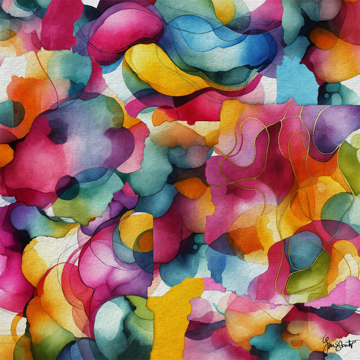 A Colorful Mirage by Gina Startup 