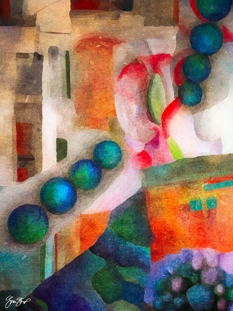 Abstract art by Gina Startup