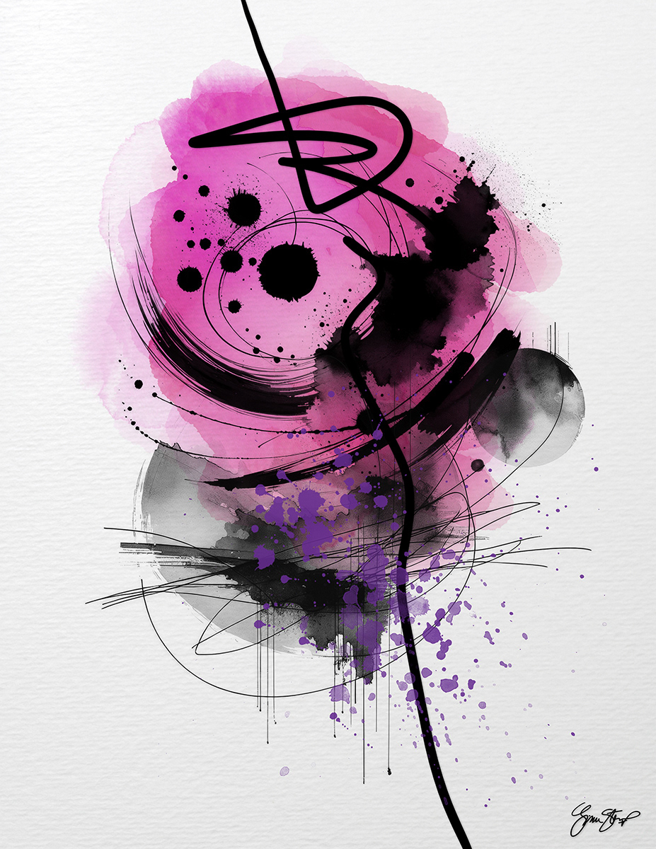 Strong Reaction to Pink by Gina Startup 