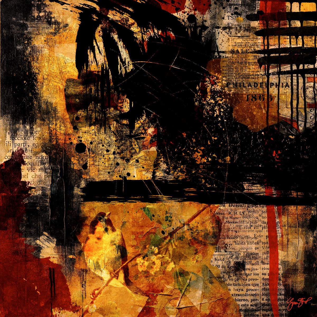 Separate Black and Red by Gina Startup