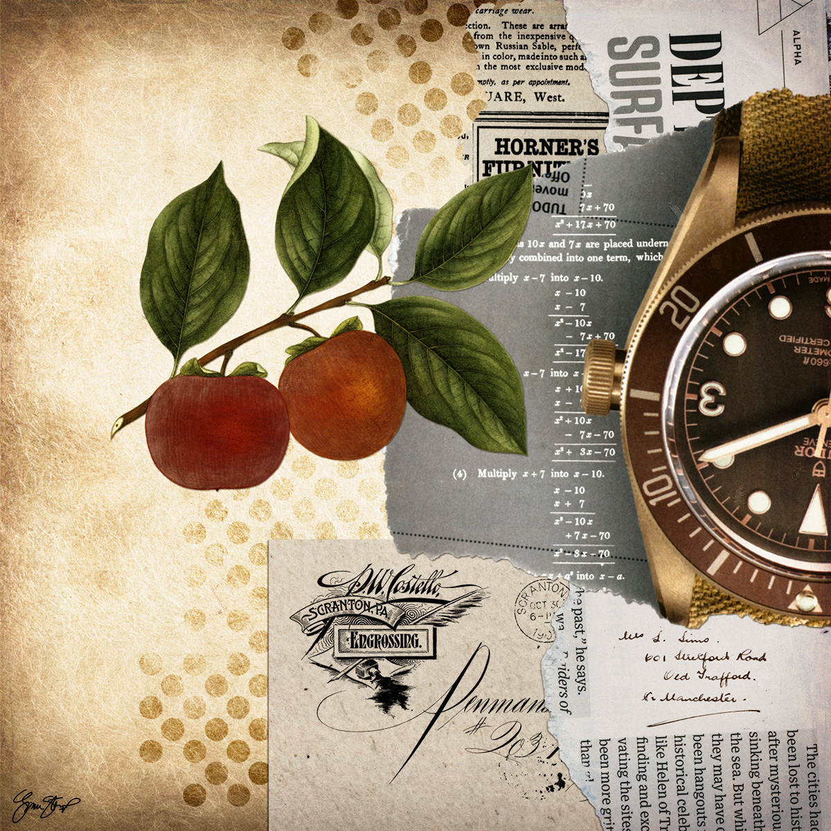 Clockwork Orchard of Thoughts by Gina Startup 