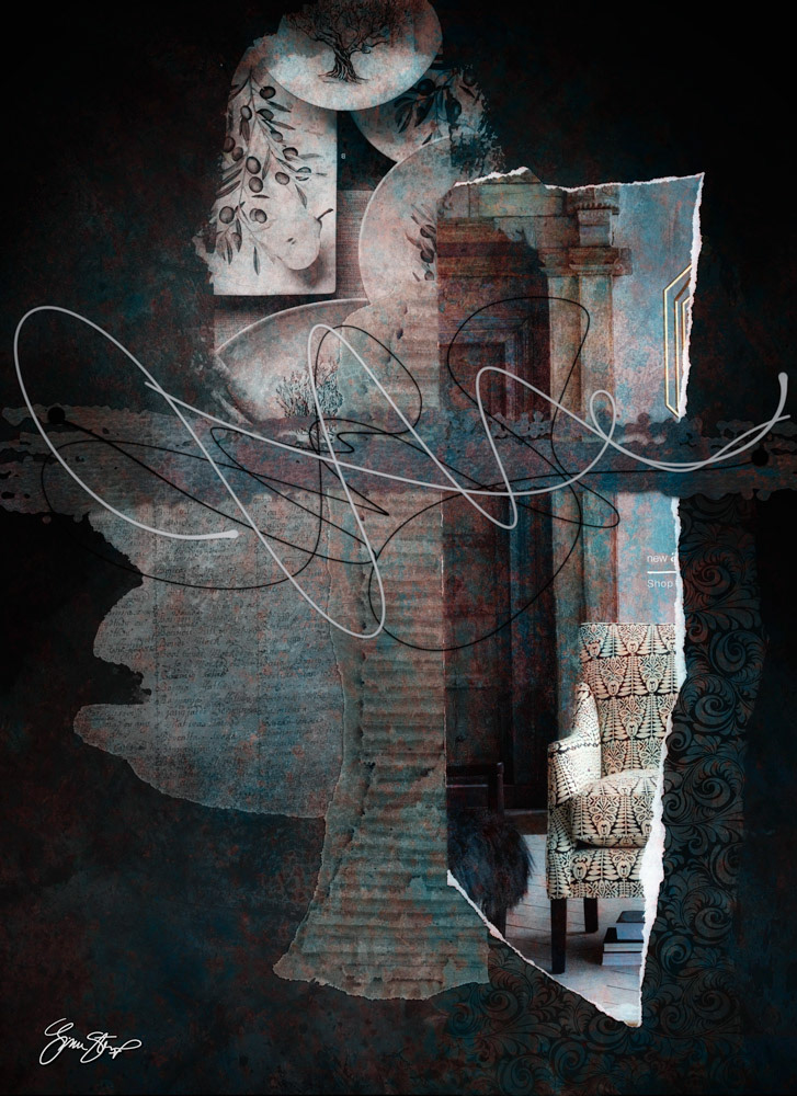 Collage art by Gina Startup