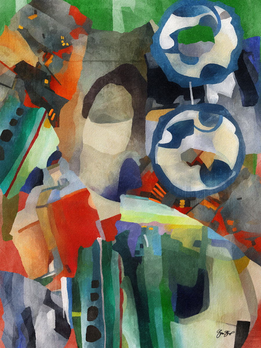 Abstract art by Gina Startup