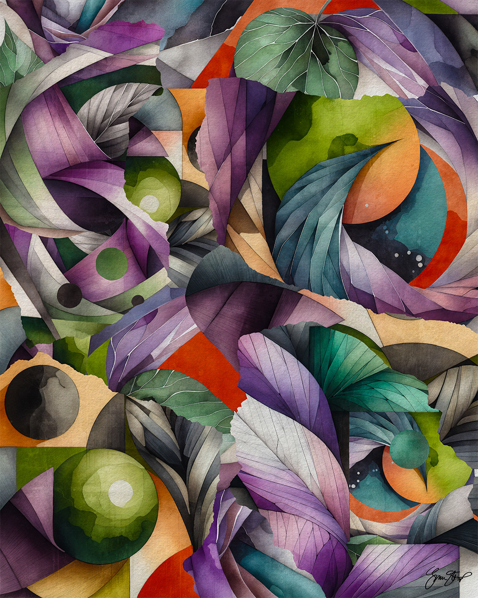 Purple Twist by Gina Startup 