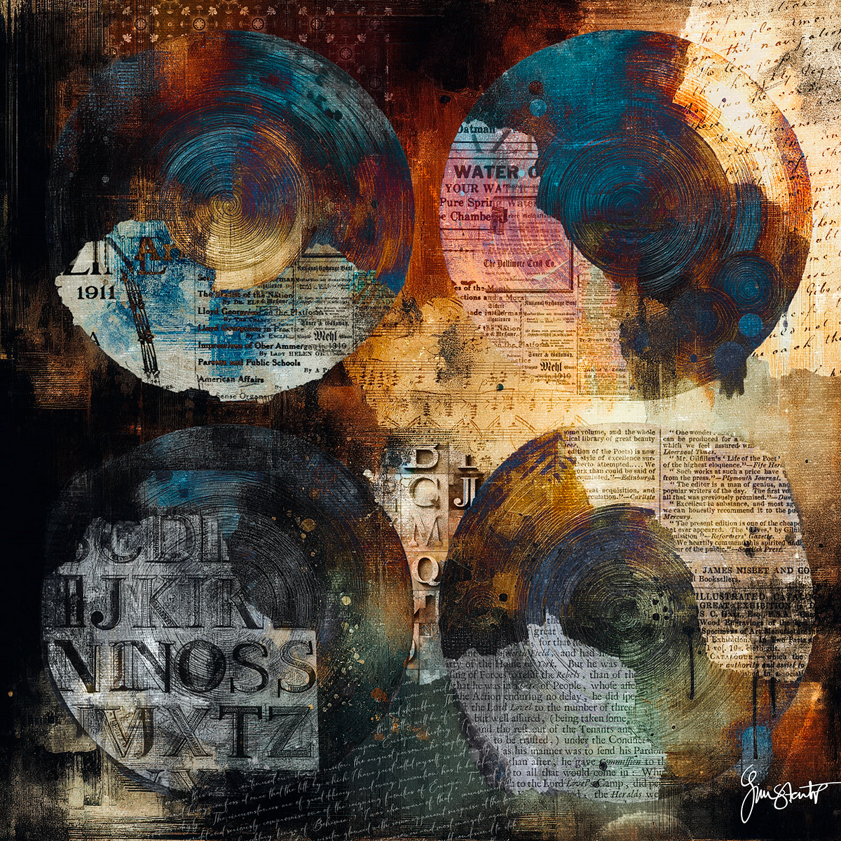 4 Spinning Wheels by Gina Startup 