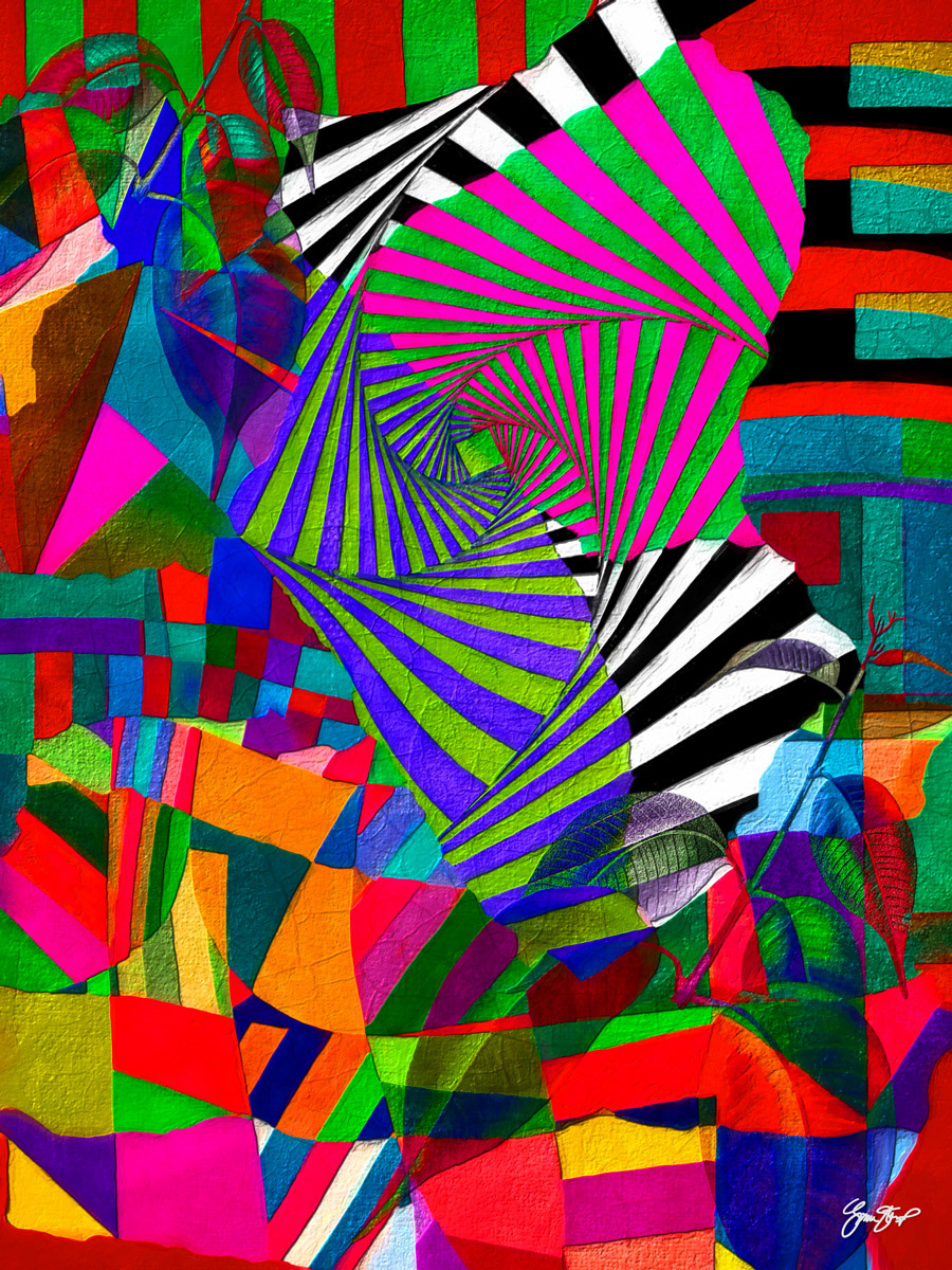 Twisted Staircase by Gina Startup