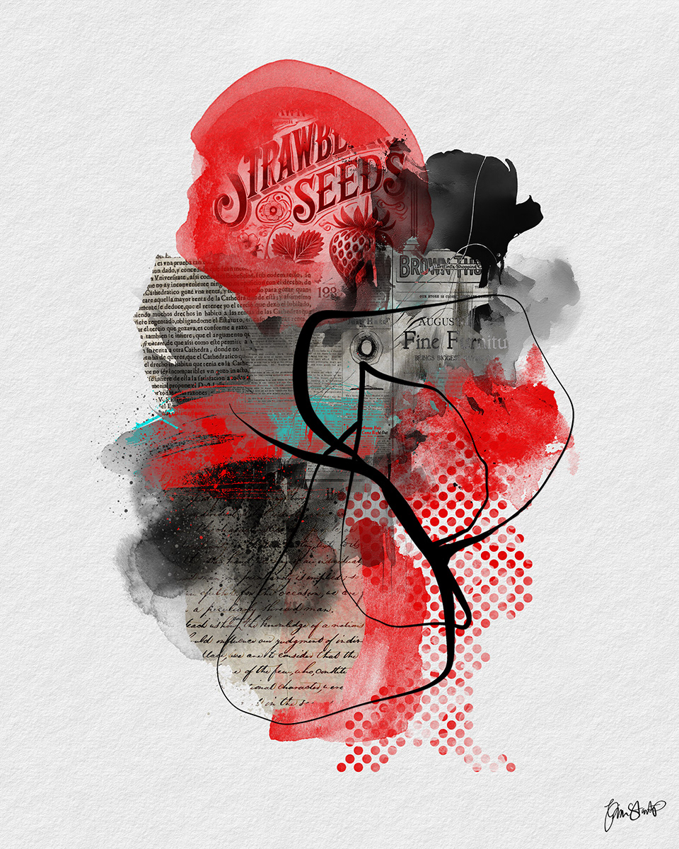Strawberry Seeds by Gina Startup 