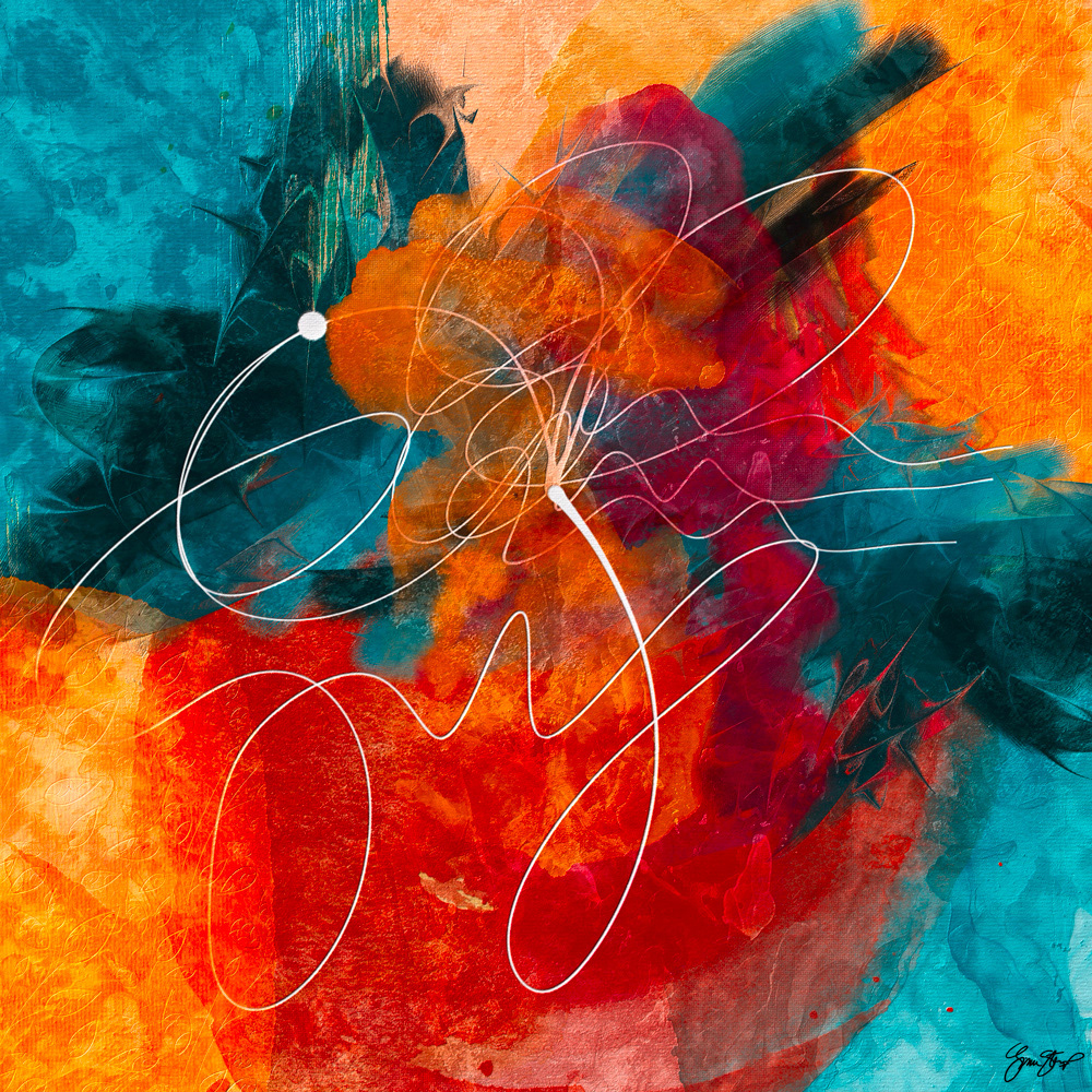 Abstract art by Gina Startup