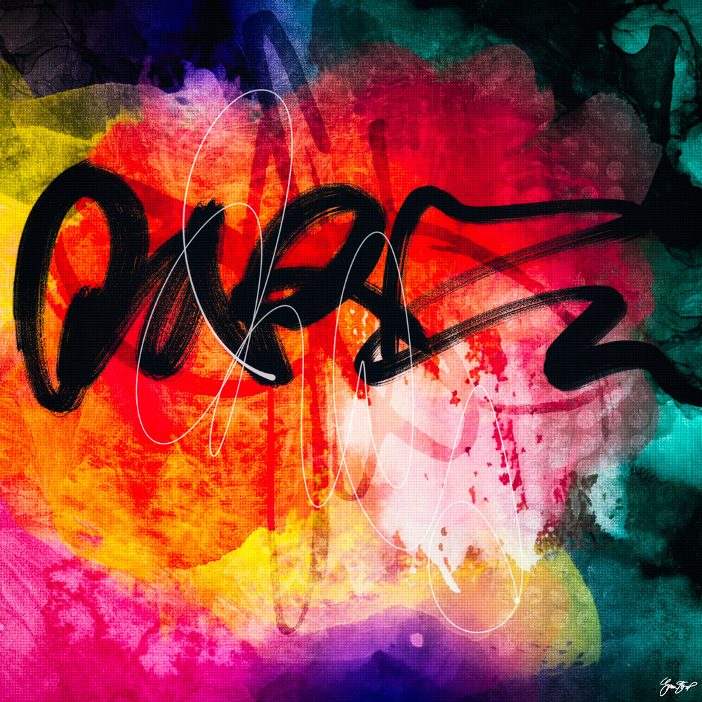 Mixed media Abstract Art by Gina Startup