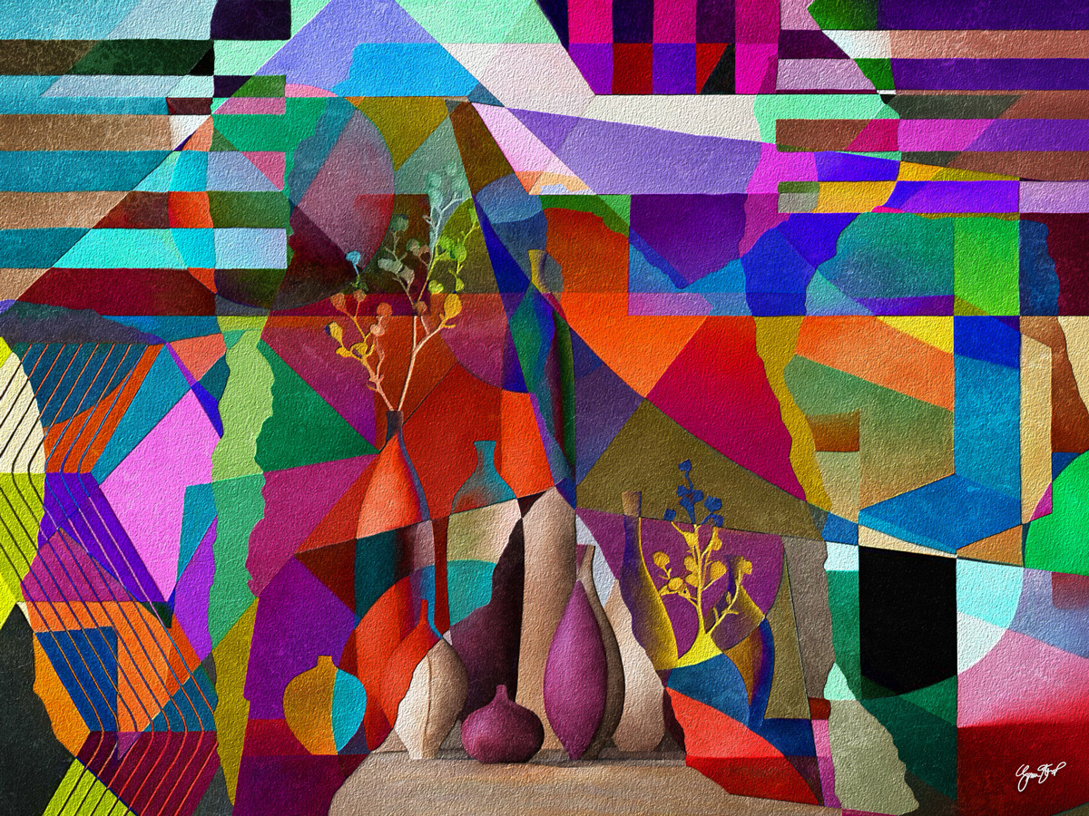 Abstract Still Life by Gina Startup