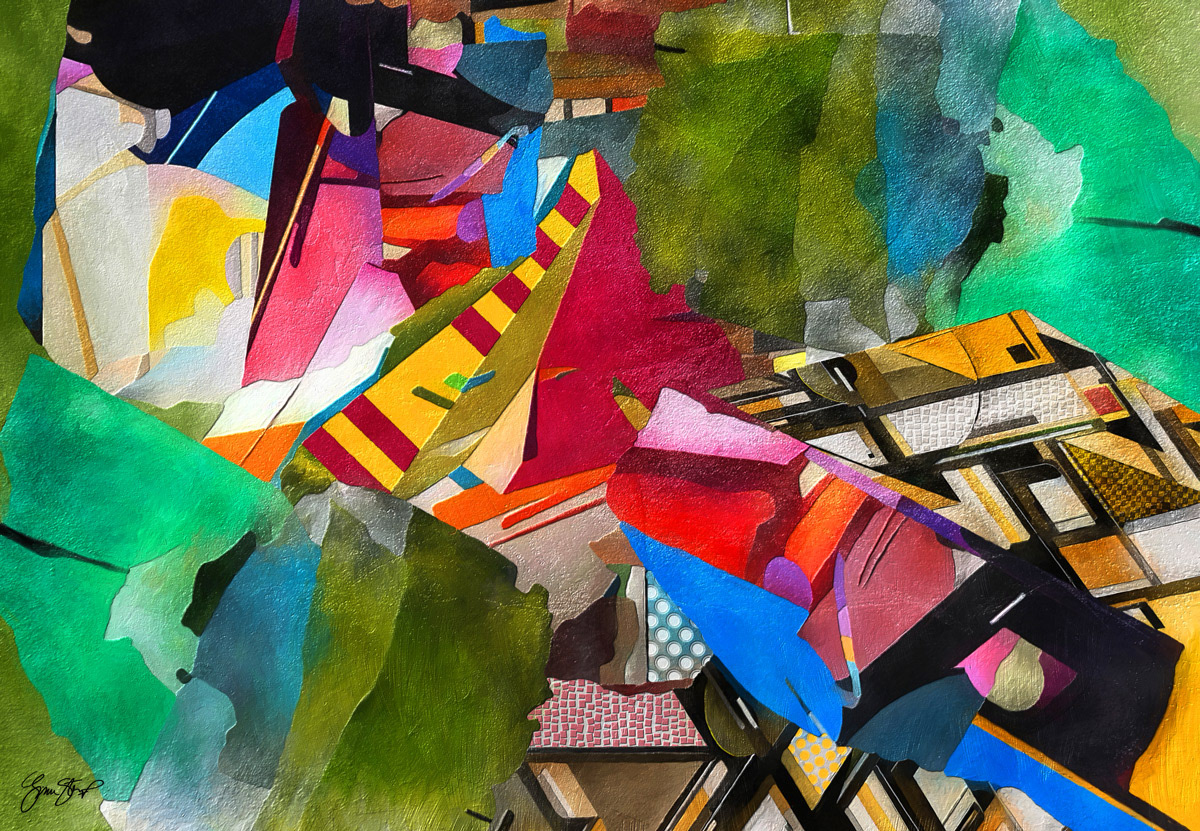 July in Abstract by Gina Startup