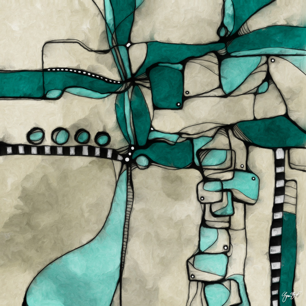 Abstract art by Gina Startup