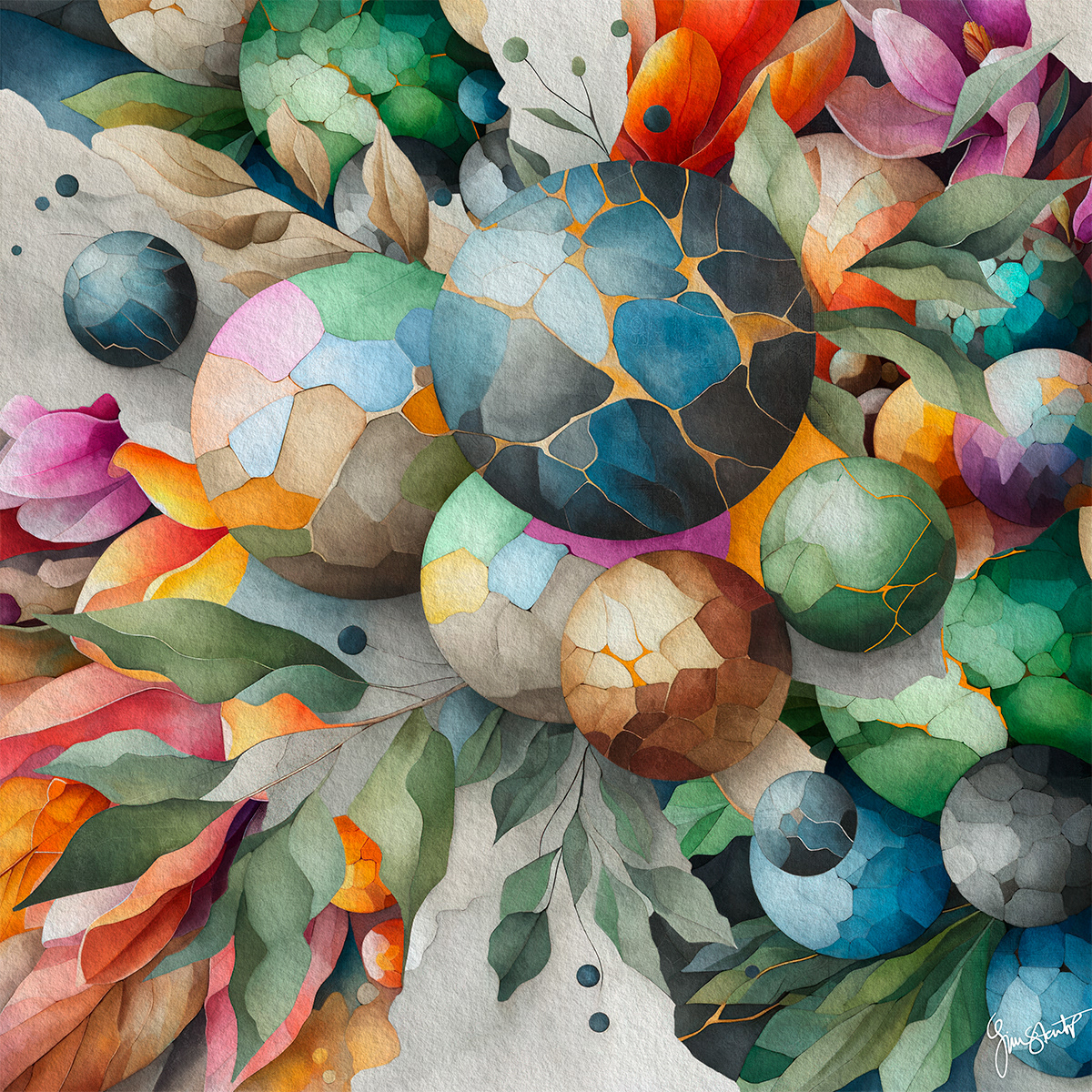 Twilight Through the Trees by Gina Startup 