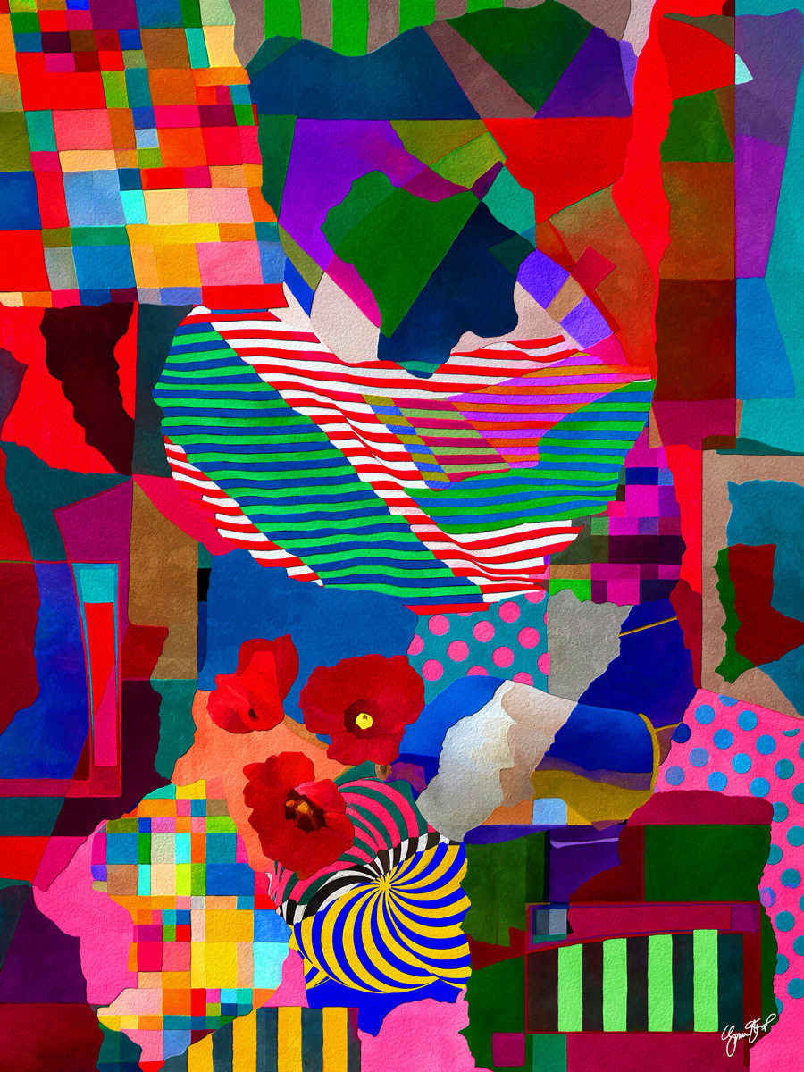 3 Poppies Lost in the Machine