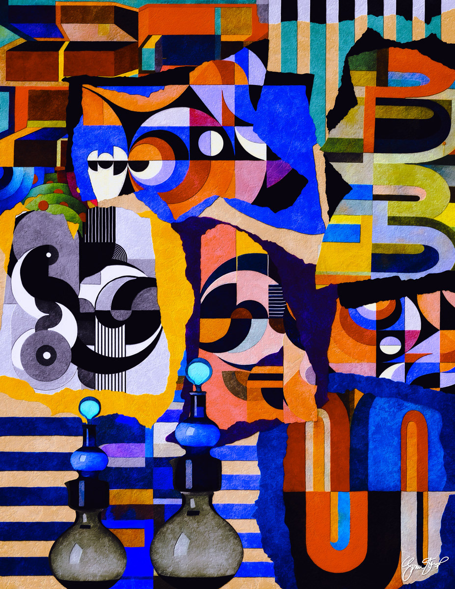 Divide Blue into Two by Gina Startup